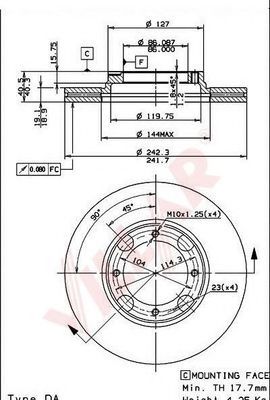 Disc frana