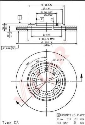 Disc frana