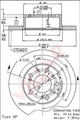 Disc frana