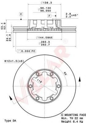 Disc frana