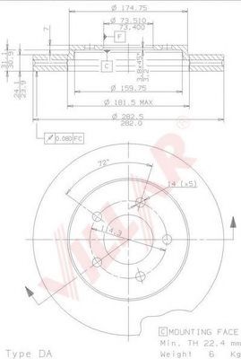 Disc frana