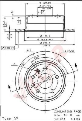 Disc frana