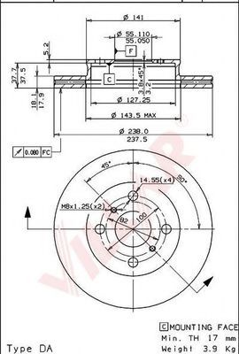 Disc frana