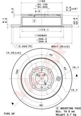 Disc frana