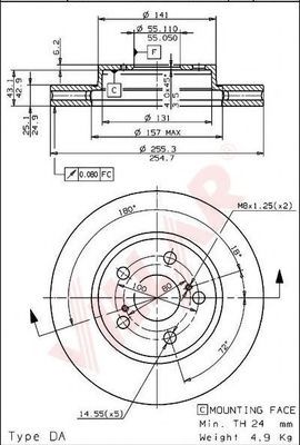 Disc frana