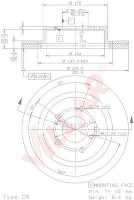 Disc frana