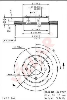 Disc frana