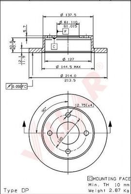 Disc frana