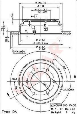 Disc frana