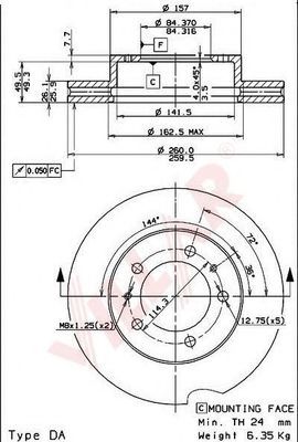 Disc frana