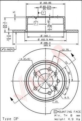 Disc frana