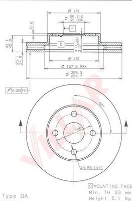 Disc frana