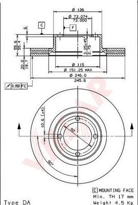 Disc frana