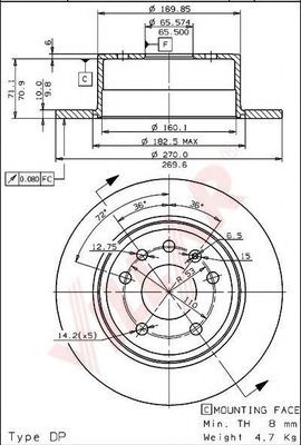 Disc frana