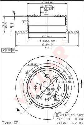 Disc frana