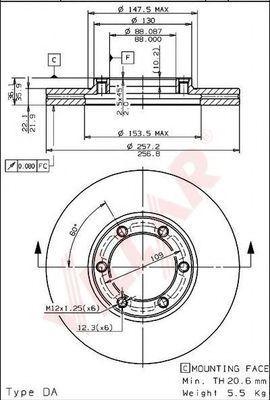 Disc frana