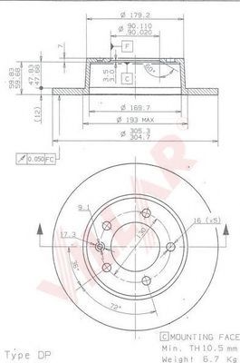 Disc frana