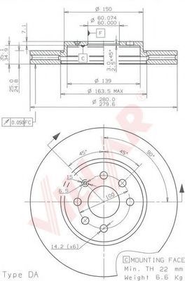 Disc frana