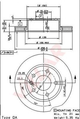 Disc frana