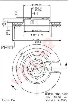 Disc frana