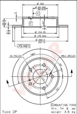 Disc frana