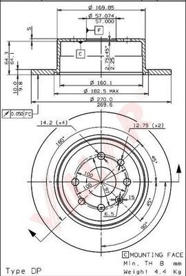 Disc frana