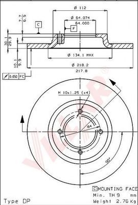 Disc frana