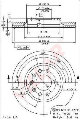 Disc frana