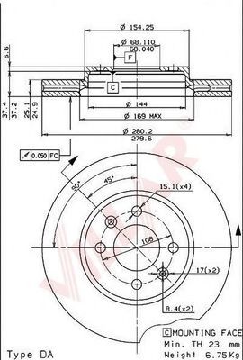 Disc frana