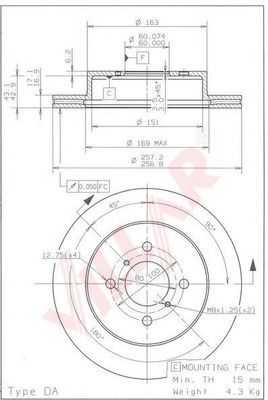 Disc frana