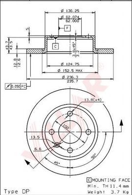 Disc frana