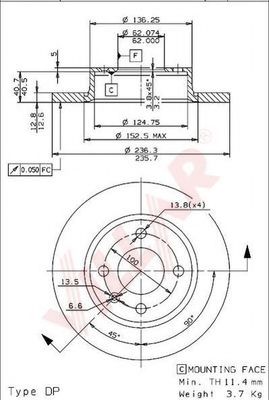 Disc frana