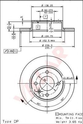 Disc frana