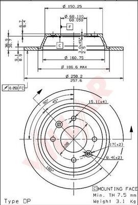 Disc frana