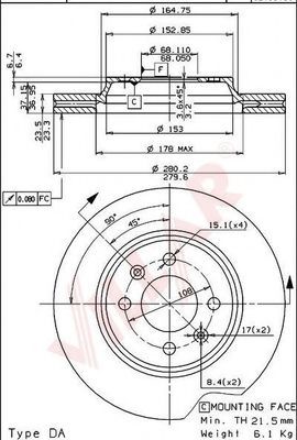 Disc frana