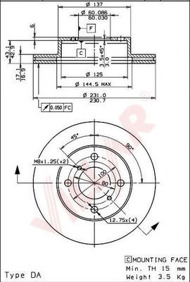 Disc frana