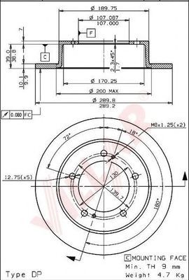 Disc frana