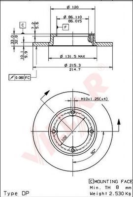 Disc frana