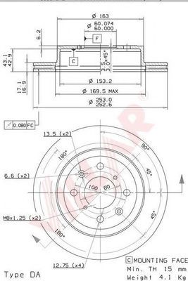 Disc frana