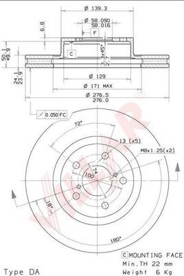 Disc frana