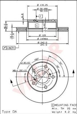 Disc frana