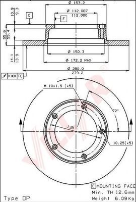 Disc frana