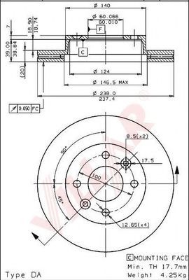 Disc frana