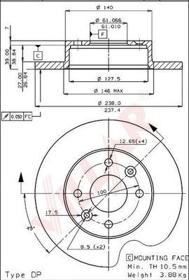 Disc frana