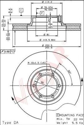 Disc frana