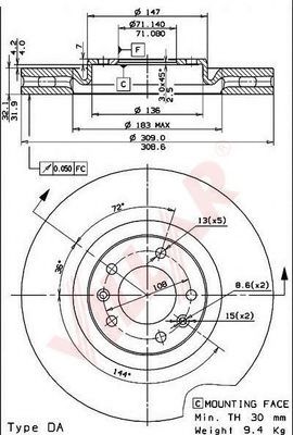 Disc frana