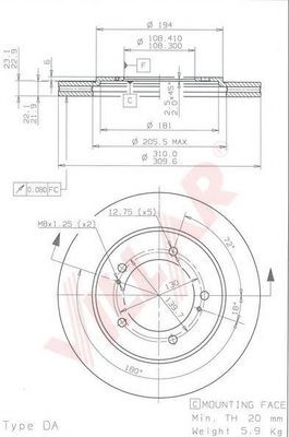 Disc frana