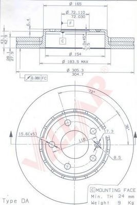 Disc frana