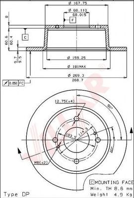 Disc frana