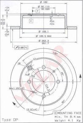 Disc frana